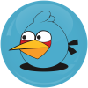 Κονκάρδα Blue angry bird