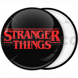 Κονκάρδα Stranger Things logo κόκκινο