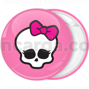 Κονκάρδα Monster High head logo ροζ