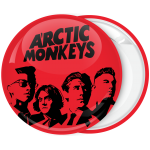 Κονκάρδα Arctic Monkeys faces κόκκινη