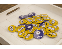 Κονκάρδες παιδικού πάρτυ Minions