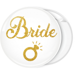 Kονκάρδα Bride Gold Glitter μονόπτερο