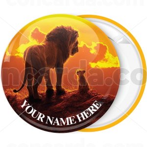 Κονκάρδα βασιλιάς των λιονταριών ηλιοβασίλεμα