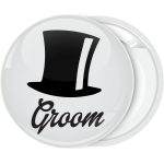 Κονκάρδα γάμου Groom Hat