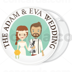 Kονκάρδα γάμου Couple loves pets