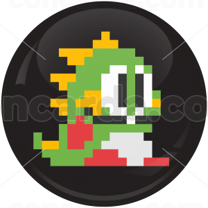 Κονκάρδα supermario bubble bobble μαύρη