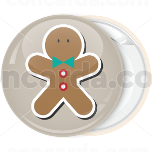 Κόκκινη Κονκάρδα Χριστουγέννων Gingerbread