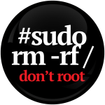 Linux >Sudo rm -rf white