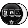 Κονκάρδα Eat Sleep Code Geek life