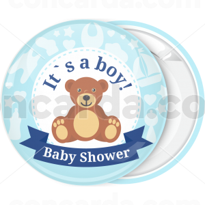 Κονκάρδα baby shower αρκουδάκι It is a boy