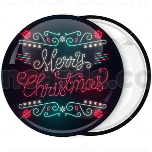 Κονκάρδα Merry Christmas neon lights