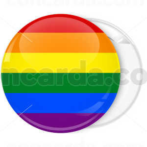 Κονκάρδα LGBT σημαία