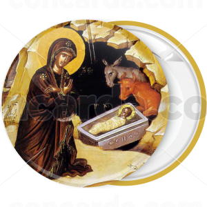 Κονκάρδα Η Γέννηση του Κυρίου Ιησού Χριστού χρυσό
