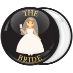 Kονκάρδα νύφης The Bride Milly μαύρη