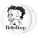 Κονκάρδα Vintage Betty Boop λευκή