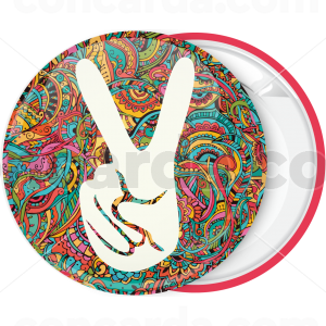 Κονκάρδα hippie style Peace Hand
