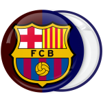 Κονκάρδα Barcelona FC δίχρωμη