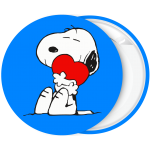 Κονκάρδα Snoopy καρδιά