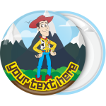 Kονκάρδα βάπτισης Toy Story Woody in the mountain