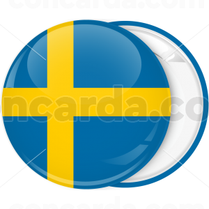 Κονκάρδα σημαία Σουηδίας