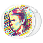 Κονκάρδα David Bowie face art