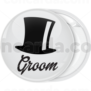 Κονκάρδα γάμου Groom Hat