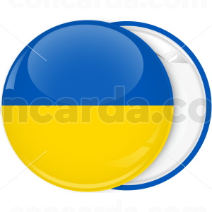 Κονκάρδα σημαία Ουκρανίας