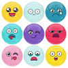 Κονκάρδες emoticons avatar collection σετ 9 τεμάχια