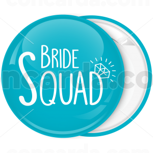 Kονκάρδα Bride Squad διαμάντι τιρκουαζ