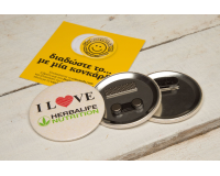 Κονκάρδες I Love Herbalife μαγνήτης ρούχου