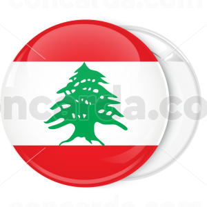 Κονκάρδα σημαία Λιβάνου