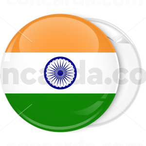 Κονκάρδα σημαία Ινδίας