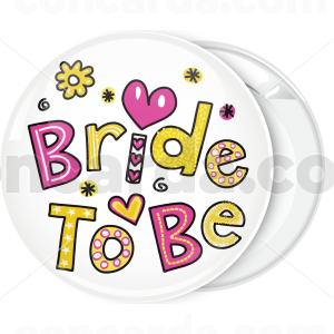 Kονκάρδα Bride to Be colorful