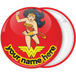 Κονκάρδα Wonder Woman κόκκινη