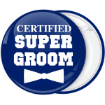 Κονκάρδα Certified super groom μπλέ