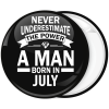 Κονκάρδα Never underestimate the power of a man born in July
