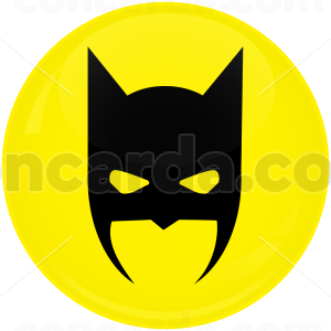 Κονκάρδα Batman face