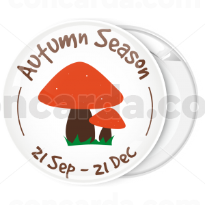 Κονκάρδα Autumn season κόκκινα μανιτάρια 