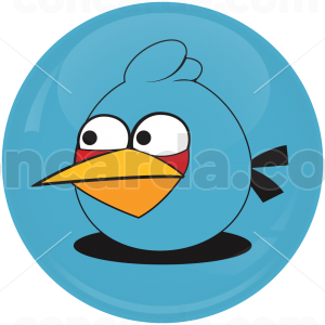 Κονκάρδα Blue angry bird