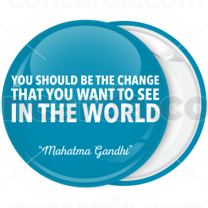Μπλε Κονκάρδα Gandhi Quotes
