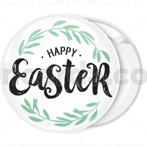 Κονκάρδα Happy Easter στεφάνι