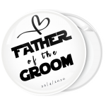 Κονκάρδα father of the groom collection flat λευκή