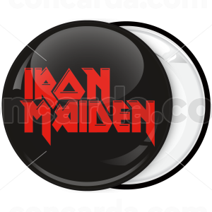 Metal Κονκάρδα Iron Maiden 