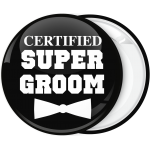 Κονκάρδα Certified super groom μαύρη