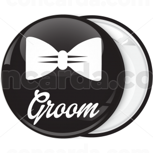 Κονκάρδα γάμου Groom bow tie