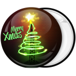 Κονκάρδα Merry Xmas neon Christmas tree
