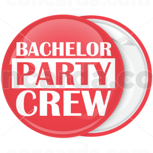 Κονκάρδα bachelor party crew κόκκινη