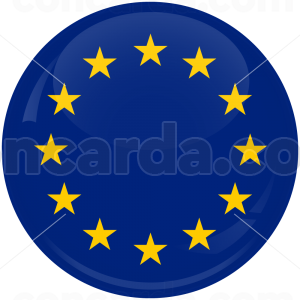 Κονκάρδα σημαία Ευρωπαϊκής ένωσης