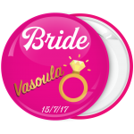 Kονκάρδα bachelorette The Bride Ring φούξια