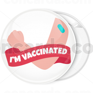 Κονκάρδα I am vaccinated